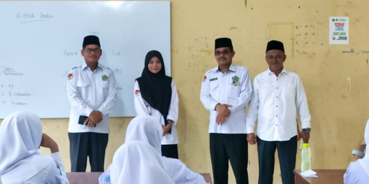 Kakankemenag Aceh Timur Tinjau Sarana Prasarana MAN 1, Dorong Peningkatan Mutu Pendidikan