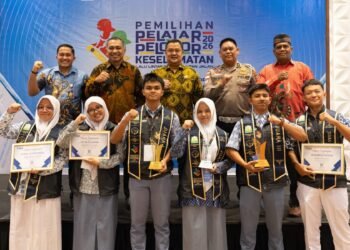 Siswa Sabang Raih Juara I Pelajar Pelopor Keselamatan LLAJ Aceh 2026