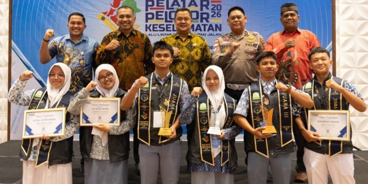 Siswa Sabang Raih Juara I Pelajar Pelopor Keselamatan LLAJ Aceh 2026