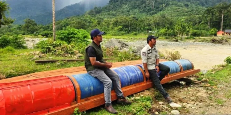 Aceh Barat Siagakan Rakit Darurat untuk Warga Pedalaman KAT Sikundo