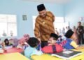 Bupati dan Bunda PAUD Aceh Tamiang Minta Orang Tua Batasi Ponsel pada Anak