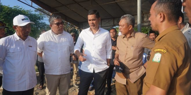 Sekda Aceh Tinjau Rehabilitasi Sawah di Aceh Timur, Dorong Percepatan Pemulihan Sektor Pertanian