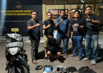 Polresta Banda Aceh Tangkap Residivis Pencurian Bongkar Rumah Warga