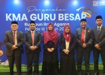 UIN Ar-Raniry Tambah Enam Guru Besar, Total Profesor Kini 66 Orang