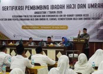 FDK UIN Ar-Raniry Banda Aceh Laksanakan Sertifikasi Pembimbing Ibadah Haji dan Umrah