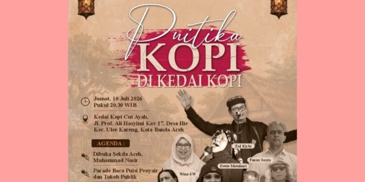 Puitika Kopi di Kedai Kopi Hadirkan Sastra, Musik, dan Budaya dalam Satu Panggung