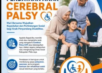 Tak Boleh Ada Anak Cerebral Palsy Terabaikan, Dinsos P3A Pidie Jaya Buka Pendataan untuk Perluas Layanan Sosial