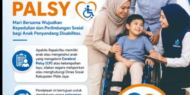 Tak Boleh Ada Anak Cerebral Palsy Terabaikan, Dinsos P3A Pidie Jaya Buka Pendataan untuk Perluas Layanan Sosial