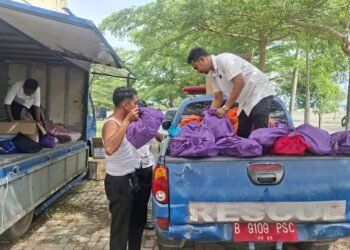 Bupati Pastikan Tak Ada Warga Huntara Terlewat, Dinsos Pidie Jaya Salurkan Bantuan Susulan