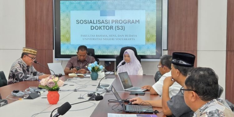 Rancang Kerja Sama Lanjut Studi, FKIP USK dan S3 UNY Teken MoA