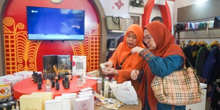 Parfum di Stand Banda Aceh Paling Diminati Pengunjung Expo APEKSI