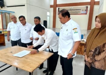 Pemerintah Aceh dan Pemkab Aceh Timur Komitmen Pemenuhan Data SIGAP