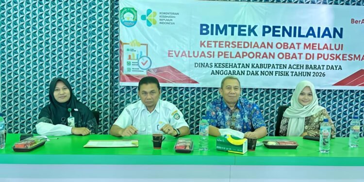 Para Kepala Puskesmas di Abdya Ikut Bimtek Penilaian Ketersediaan Obat