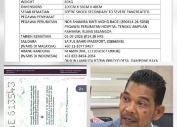 Senator Azhari Cage Pulangkan Jenazah Warga Bireuen dan Dua Anaknya dari Malaysia