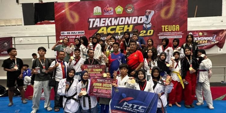 MTC Juara Umum Kelas Festival & Pemula, Rahih 78 Medali di Student Champhionship