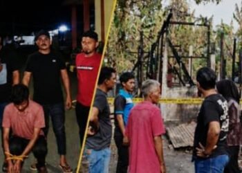 Nyan, URC Satreskrim Polres Pidie Ringkus Terduga Pembakar Rumah dalam 24 Jam