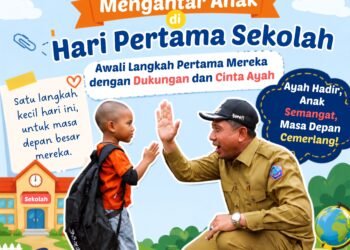 Gerakan Ayah Mengantar Anak ke Sekolah: Langkah Sederhana yang Menentukan Masa Depan Generasi Pidie Jaya