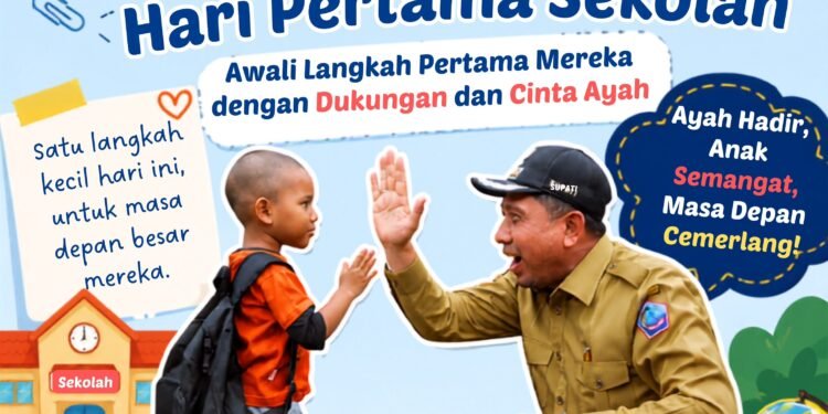 Gerakan Ayah Mengantar Anak ke Sekolah: Langkah Sederhana yang Menentukan Masa Depan Generasi Pidie Jaya