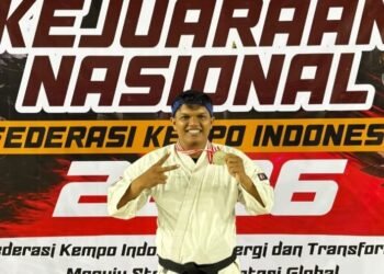 Guru PJOK SMAN 1 Calang Raih Juara II Nasional Kempo 2026