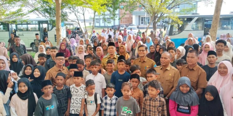 Nyan, 90 Anak Miskin Ekstrem Pidie Jaya Dikirim ke Sekolah Rakyat