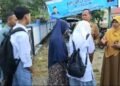 Hari Pertama MPLS, Kacabdisdik Aceh Selatan Sambangi Beberapa Sekolah di Kluet Raya