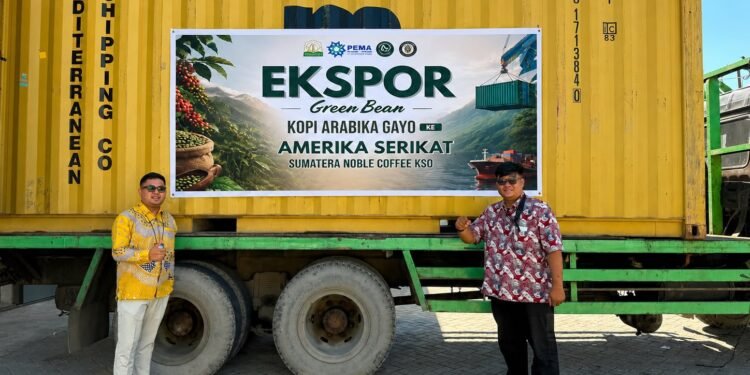 PEMA Kembali Ekspor Kedua Kopi Arabika Gayo ke Amerika Serikat