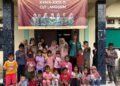 Mahasiswa KKN USK Ajarkan Anak-anak Gampong Cut Langien Buat Gelang Manik-manik