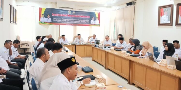 Perkuat Kolaborasi, Pemerintah Aceh dan Pemkab Aceh Selatan Komit Penuhi Data SIGAP