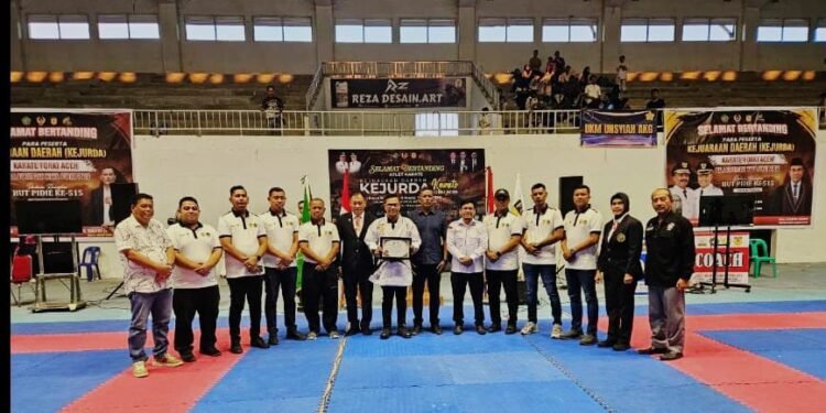 Ribuan Karateka Ikut Kejurda FORKI Aceh di Sigli