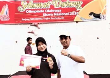 Atlet SMAN 9 Banda Aceh Lolos ke Nasional di Ajang O2SN 2026
