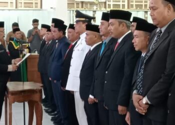 Bupati Sarjani Mutasi 45 Pejabat dan Siapkan Evaluasi Berkala