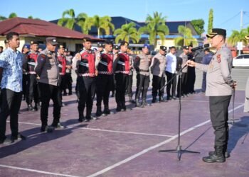 Kapolres Pidie Perketat Pengawasan Internal, Judi Online dan Senpi Personel Jadi Atensi Utama