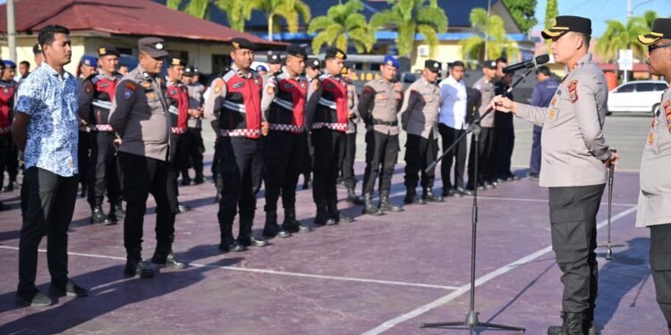 Kapolres Pidie Perketat Pengawasan Internal, Judi Online dan Senpi Personel Jadi Atensi Utama