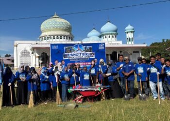 HUT ke-25 Demokrat, DPC Pidie Pilih Bersihkan Masjid, Hijaukan Lingkungan, Donorkan Darah untuk Masyarakat
