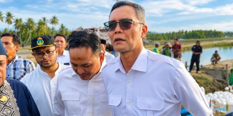 TA Khalid Apresiasi Langkah Cepat KKP, Refocusing Anggaran Selamatkan Tambak Pidie Jaya