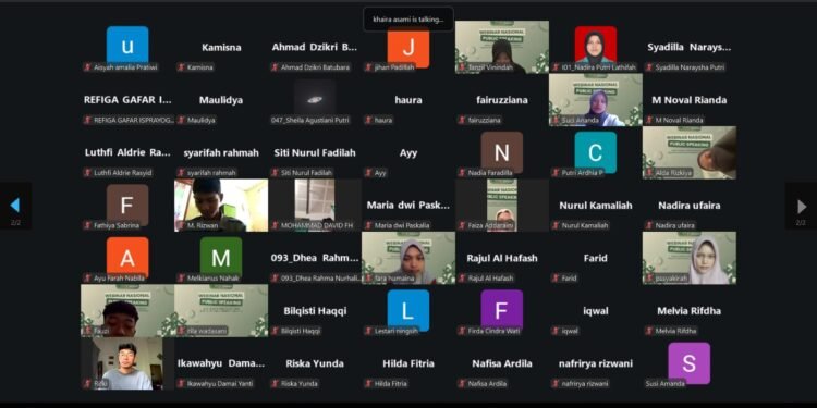 HMPS Kesejahteraan Sosial UIN Ar-Raniry Sukses Gelar Webinar Nasional