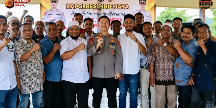Kapolres Pidie Jaya Buka Ruang Kritik, Gandeng Pers Kawal Transparansi dan Kepercayaan Publik