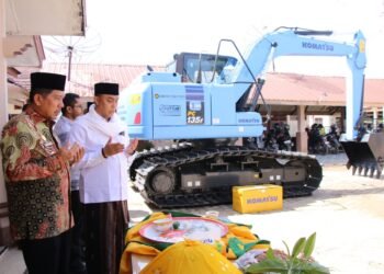 KKP Turunkan Excavator ke Pidie Jaya, Pemulihan Tambak Pascabencana Digenjot