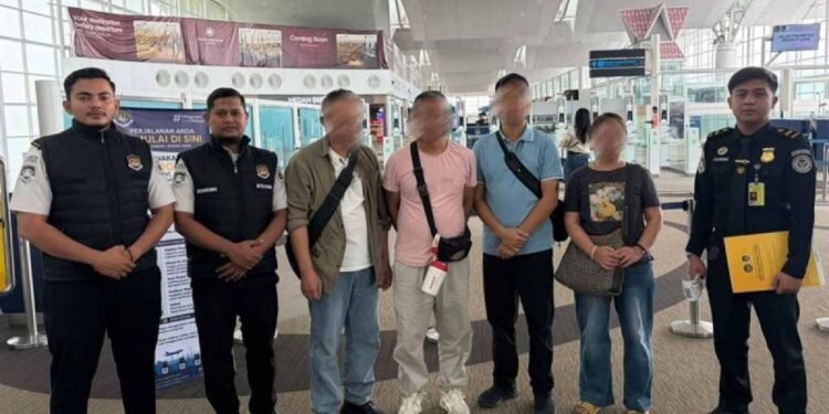 Imigrasi Deportasi Empat WN China Langgar Izin di Aceh