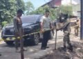 Satpol PP dan WH Aceh Besar Tertibkan PKL Gunakan Fasilitas Umum