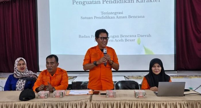 BPBD Aceh Besar Edukasi 1.559 Pelajar Lewat MPLS