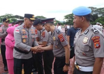 Krak, 1.544 Personel Polda Aceh Naik Pangkat