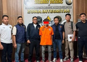 Polda Lampung Berhasil Amankan DPO Kasus Narkotika dari Aceh