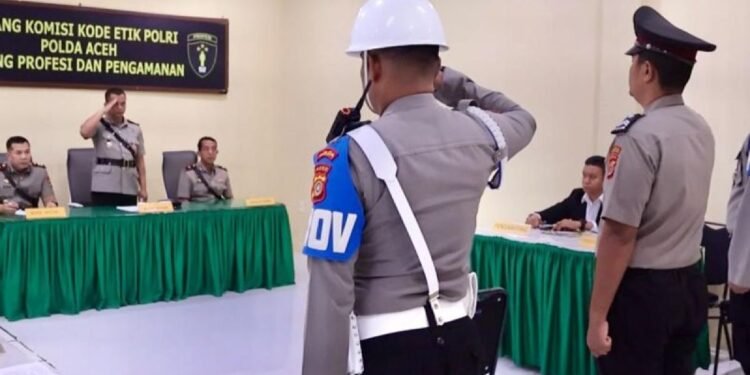 Oknum Polisi yang Terlibat Perampokan di Aceh Selatan Diberhentikan