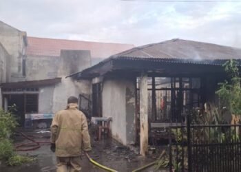 Satu Unit Rumah di Aceh Besar Hangus Terbakar, Tidak Ada Korban Jiwa