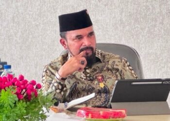 Al- Farlaky Pimpin Rapat Monev Manajemen RSUD Sultan Abdul Aziz Syah Peureulak