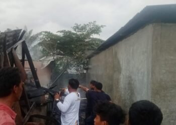 Dua Rumah Terbakar di Aceh Tenggara