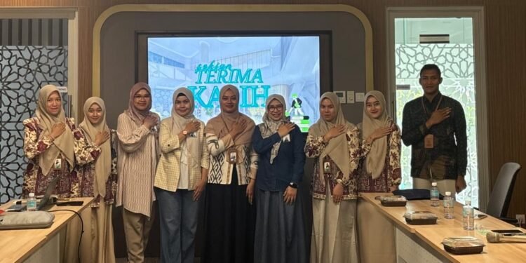 Tingkatkan Kualitas Layanan Publik, Tim PTSP Kanwil Kemenag Aceh Benchmarking ke BSI Landmark