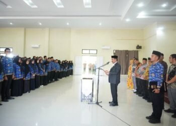 Wabup Aceh Besar Pimpin Pengambilan Sumpah PNS