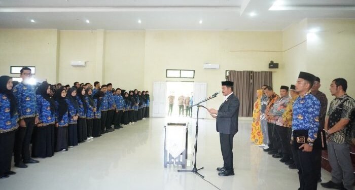 Wabup Aceh Besar Pimpin Pengambilan Sumpah PNS
